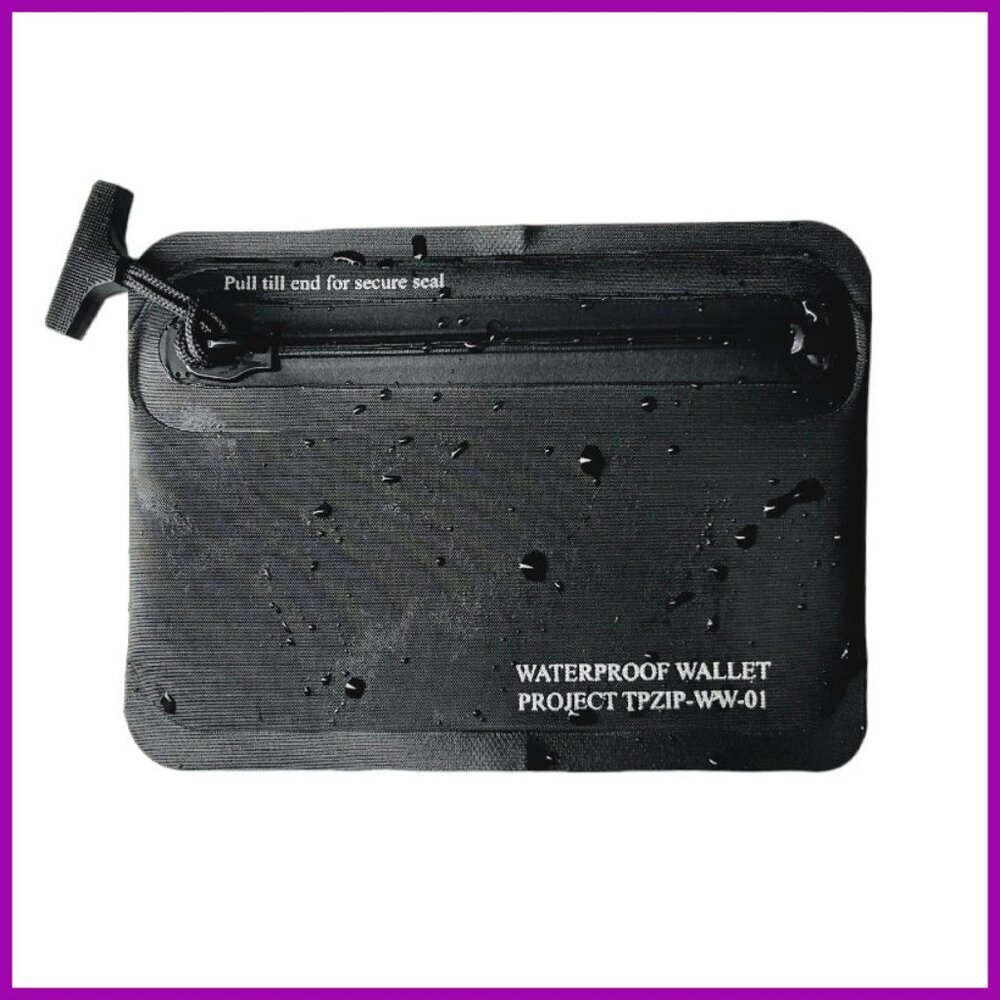 Heavy Duty Waterproof Wallet for Keys Cards Outdoor Activities IPX7 Rated